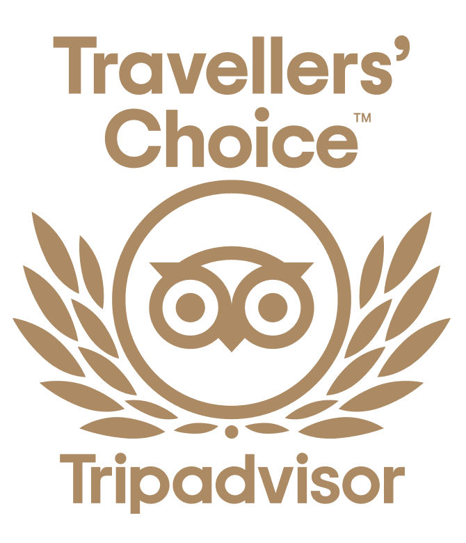 The TripAdvisors Traveller's Choice Award for Exceptional Service and Reviews 