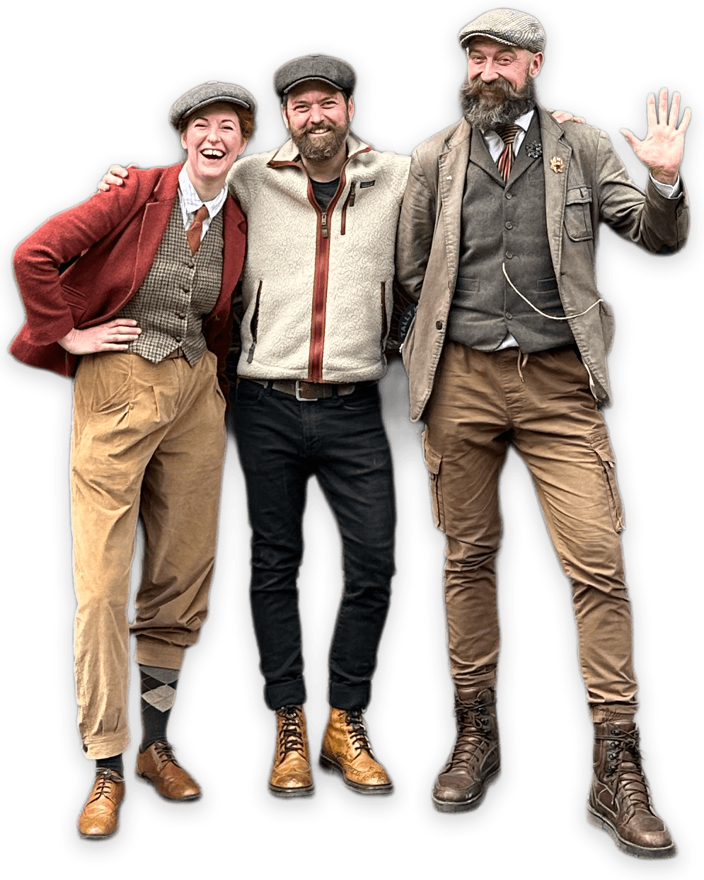 Meet the Tally-ho team: Katie, Jack, and James 