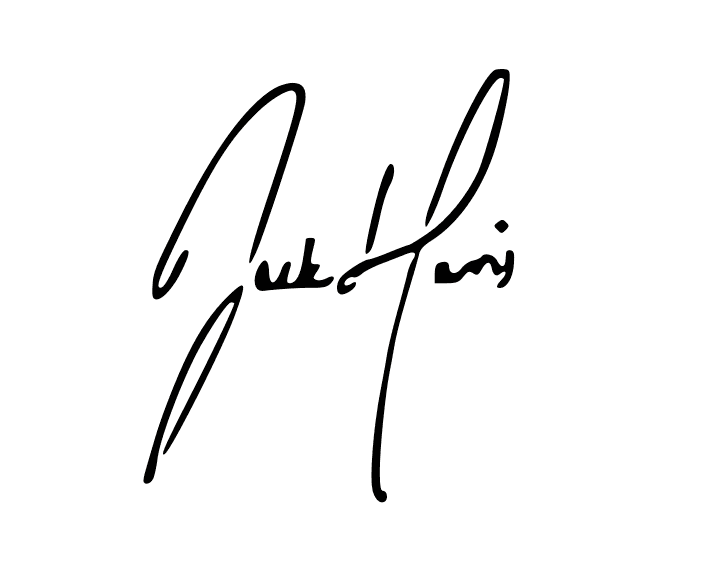 Jack Harris signature 
